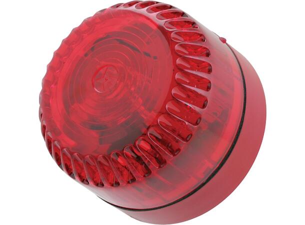 Strobe for inne-/ute bruk - 10Cd 10-60Vdc, 45-185mA